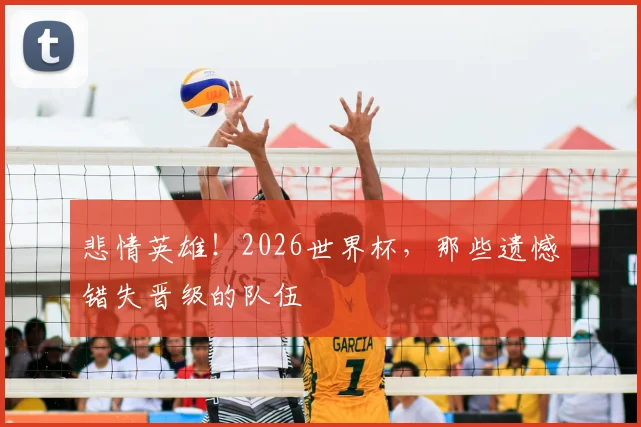 悲情英雄！2026世界杯，那些遗憾错失晋级的队伍