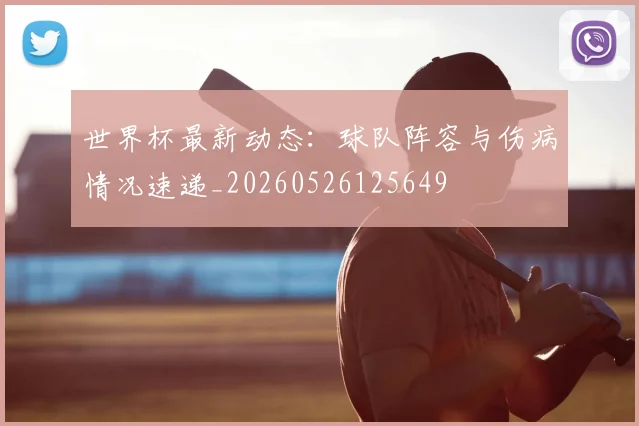 世界杯最新动态：球队阵容与伤病情况速递_20260526125649